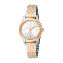Esprit Women's Fashion Quartz Two Tone Silver and Rose Gold Watch