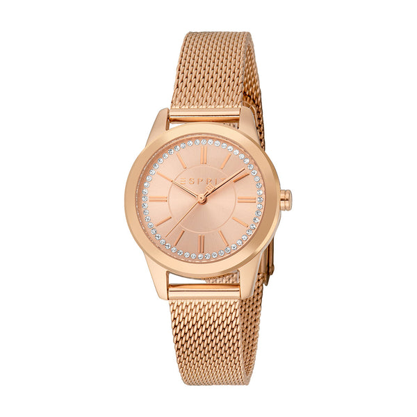 Esprit Rose Gold For Women's Fashion Quartz Watch