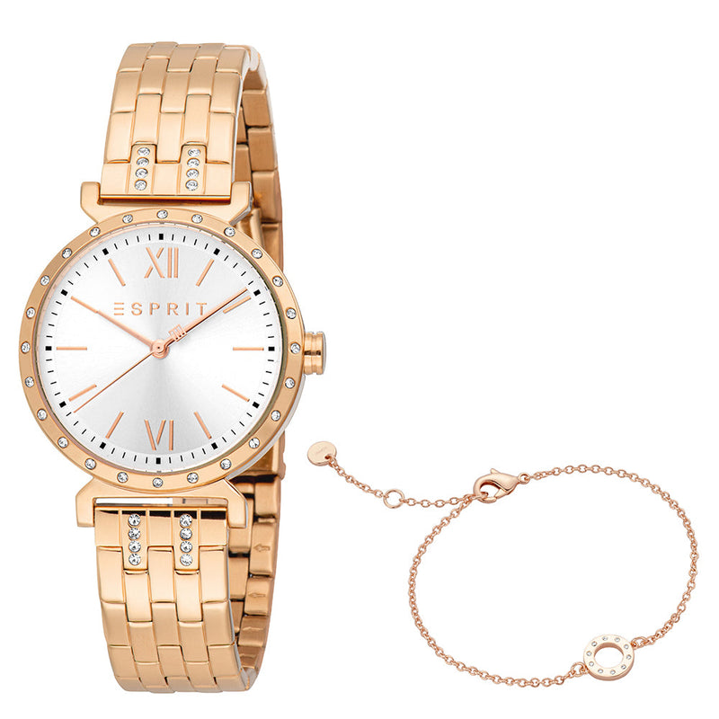 Esprit Rose Gold Watch Women Fashion Quartz