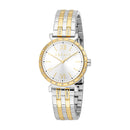Esprit Women's Fashion Quartz Two Tone Silver and Gold Watch