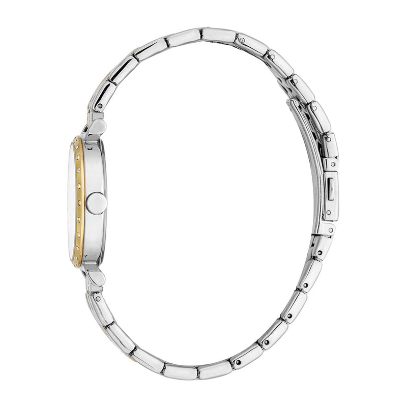 Esprit Women's Fashion Quartz Two Tone Silver and Gold Watch