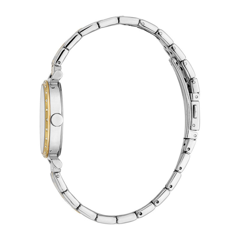 Esprit Women's Fashion Quartz Two Tone Silver and Gold Watch