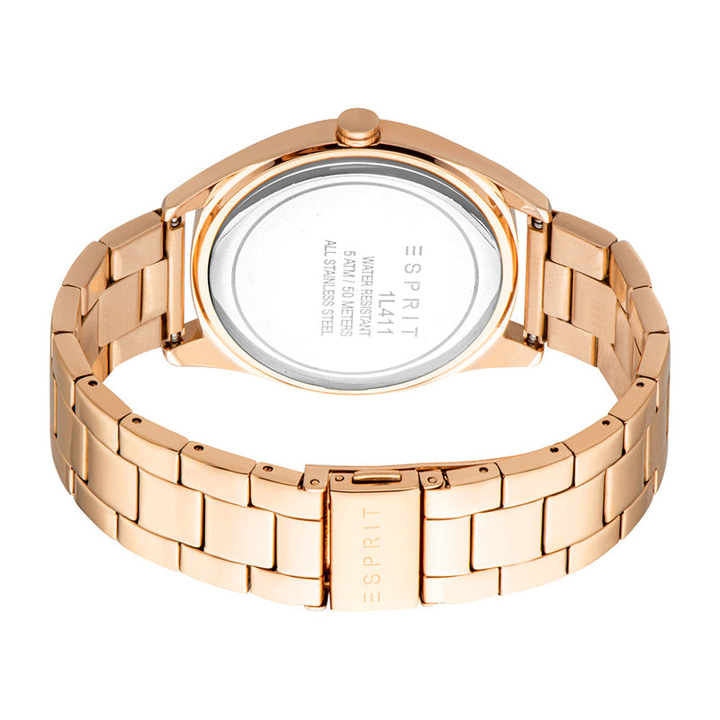 Esprit Women's Rose Gold Ladies Fashion Quartz Watch