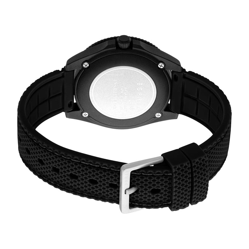 Esprit Unisex Fashion Eco-Ceramic Quartz Black Watch