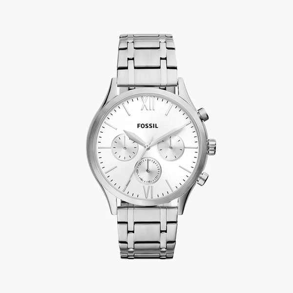 Fossil Fenmore Men's Silver Stainless Steel Watch