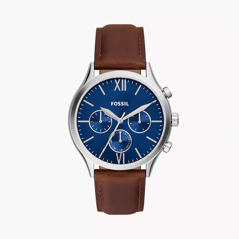 Fossil Fenmore Men's Brown Leather Watch