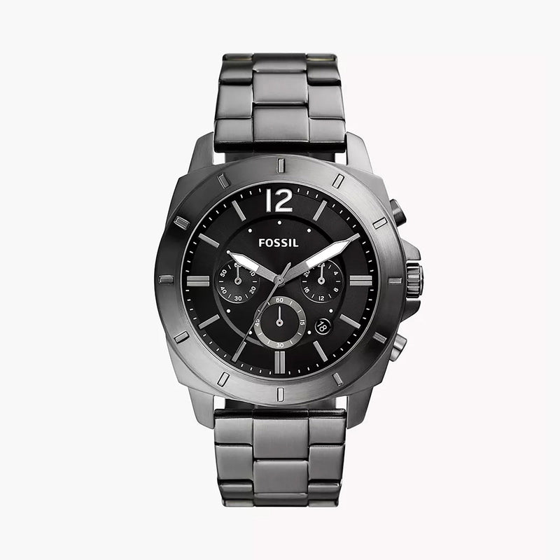 Fossil Privateer Men's Smoke Stainless Steel Watch