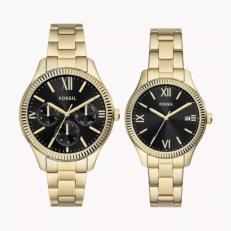 Multifunction Stainless Steel Watch Matching Watches For Couples