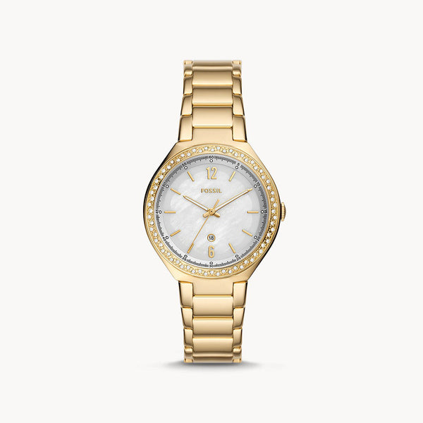 Fossil Ashtyn Gold Stainless Steel Women's Watch - BQ3842