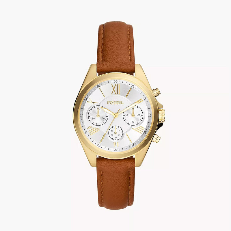 Fossil Modern Courier Women's Brown Leather Watch