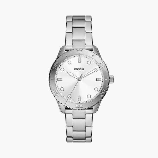 Fossil Dayle Women's Silver Stainless Steel Watch