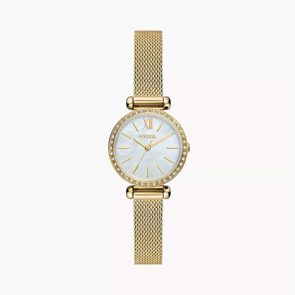 Fossil BQ3818 Tillie Solar-Powered Gold-Tone Stainless Steel Watch Fossil Tillie Three-Hand Gold-Tone Stainless | Mercari main image 2