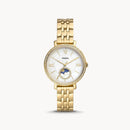Fossil Jacqueline Sun Moon Multifunction Gold-Tone Stainless Steel Women's Watch - ES5167