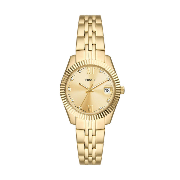 Fossil Scarlette Gold Stainless Steel Women's Watch