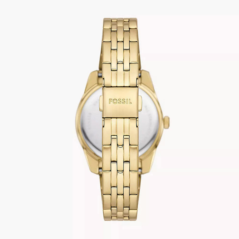 Fossil Scarlette Gold Stainless Steel Women's Watch