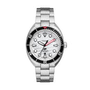 Fossil Breaker Men's Silver Stainless Steel Watch