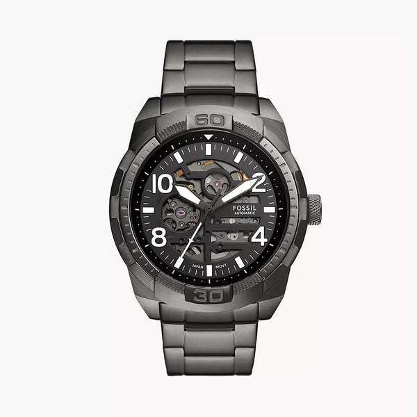 Fossil Bronson Men's Smoke Stainless Steel Watch - ME3255