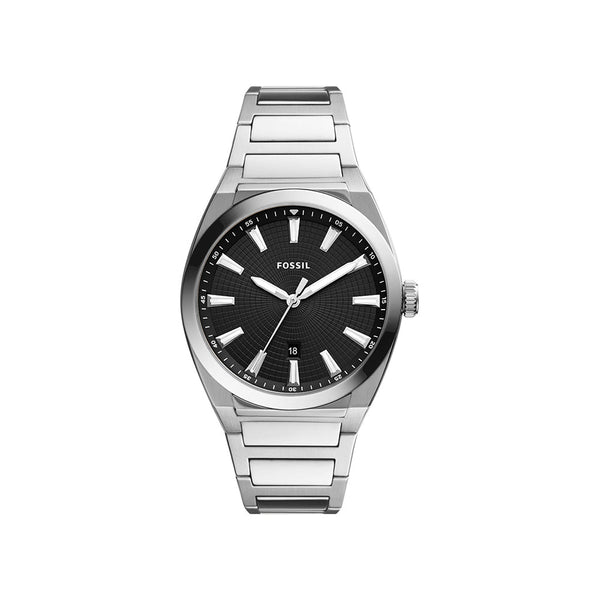 Fossil Analog Men's Watch Stainless Steel Metal Bracelet - FS5821