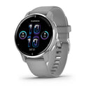 Garmin Venu 2 Plus Silicone Grey Full Color Display Dial Watch - 010-02496-10