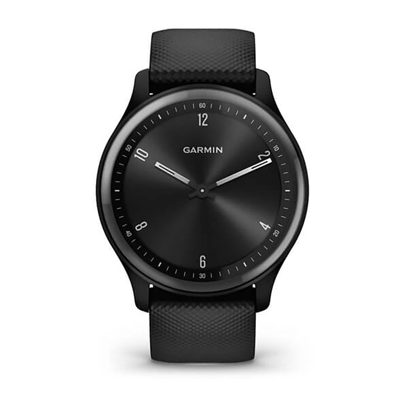 Garmin Vivomove Sport Black Silicone Band Full Display Watch - 010-02566-00