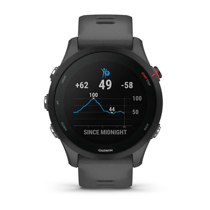 Garmin Forerunner 255 Basic Slate Grey Full Display Watch - 010-02641-10