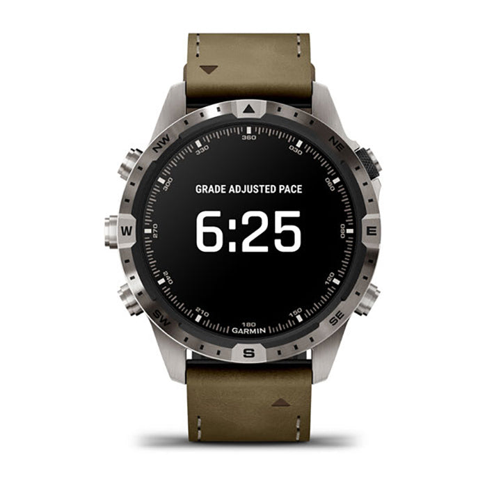 Garmin Marq Adventurer Gen 2 Brown Strap Modern Tool Watch - 010-02648-31