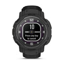 Garmin Instinct Crossover Solar Black Tactical Edition Full Display Dial Watch - 010-02730-00