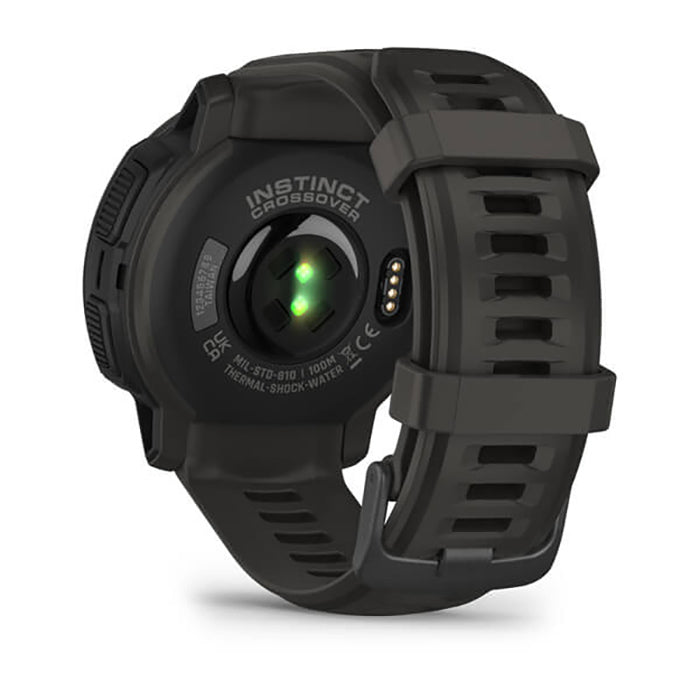 Garmin Instinct Crossover Solar Graphite Full Display Watch - 010-02730-01