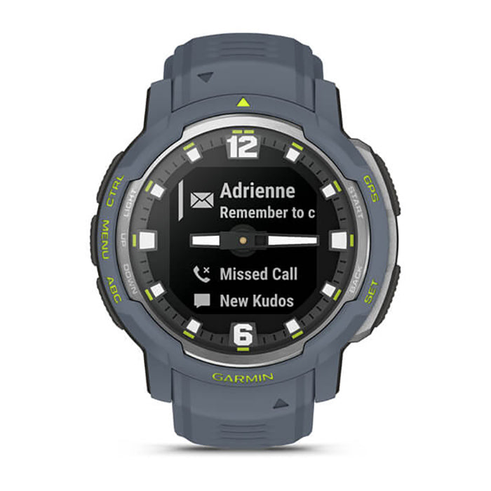 Garmin Instinct Crossover Blue Granite Full Display Watch - 010-02730-04