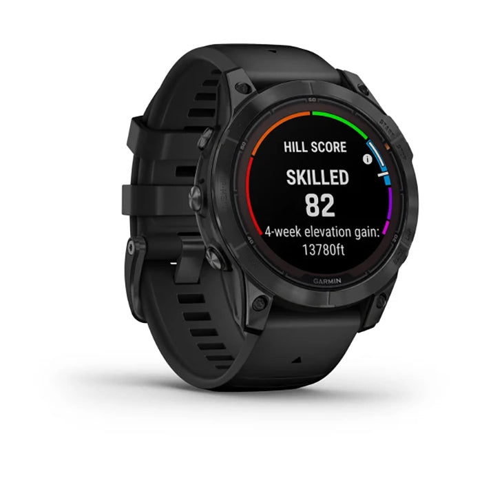 Garmin Fenix 7 Prosolar Edition Slate Gray Black Full Display Dial Watch - 010-02777-01