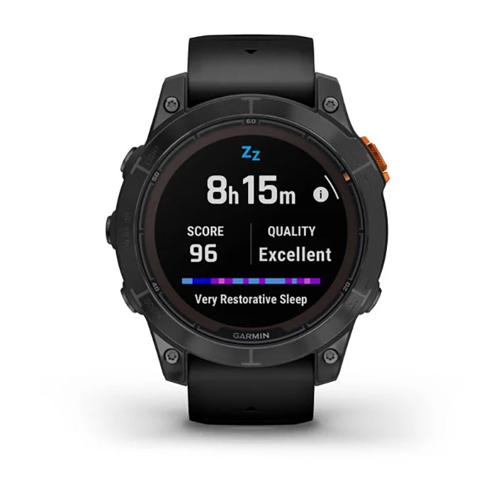 Garmin Fenix 7 Prosolar Edition Slate Gray Black Full Display Dial Watch - 010-02777-01