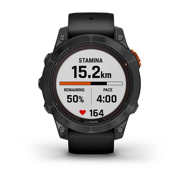 Garmin Fenix 7 Prosolar Edition Slate Gray Black Full Display Dial Watch - 010-02777-01