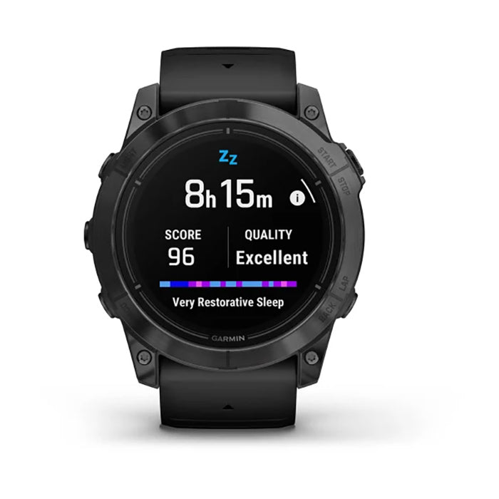 Garmin Epix Pro Gen 2 Standard Edition 51mm Slate Gray Black Silicone Full Display Watch - 010-02804-21