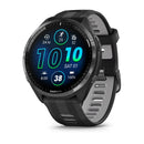 Garmin Forerunner 965 Carbon Grey Black Silicone Band Full Display Watch - 010-02809-10