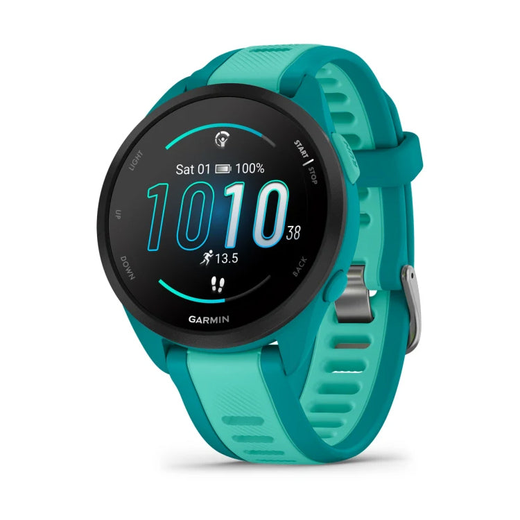 Garmin Forerunner 165 Music Turquoise Aqua Full Color Display Watch