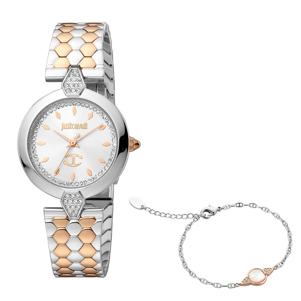 JUST CAVALLI Women's Glam Quartz WATCH