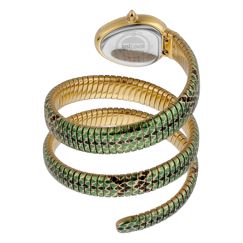 JUST CAVALLI Women's Signature Snake Quartz Watch