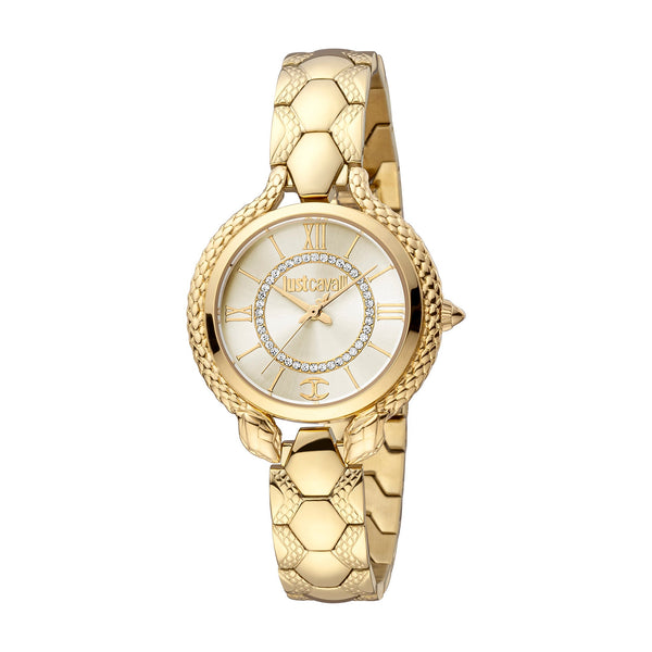 JUST CAVALLI Women's Snake Quartz WATCH