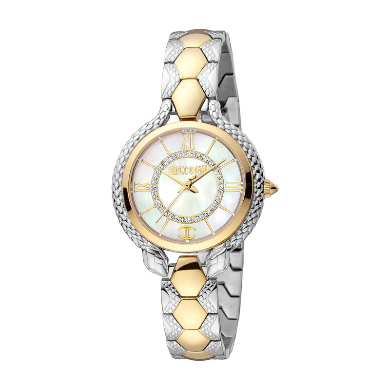 JUST CAVALLI Women's Snake Quartz WATCH