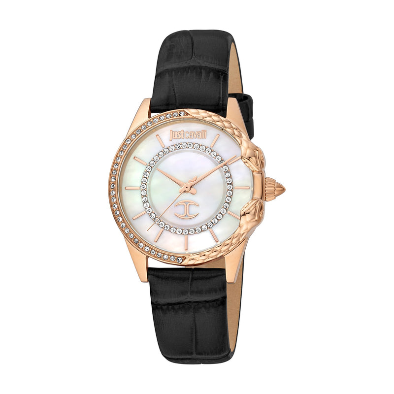 JUST CAVALLI Women's Snake Quartz WATCH