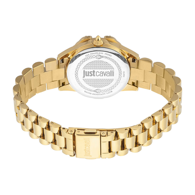 JUST CAVALLI Women's Snake Quartz WATCH