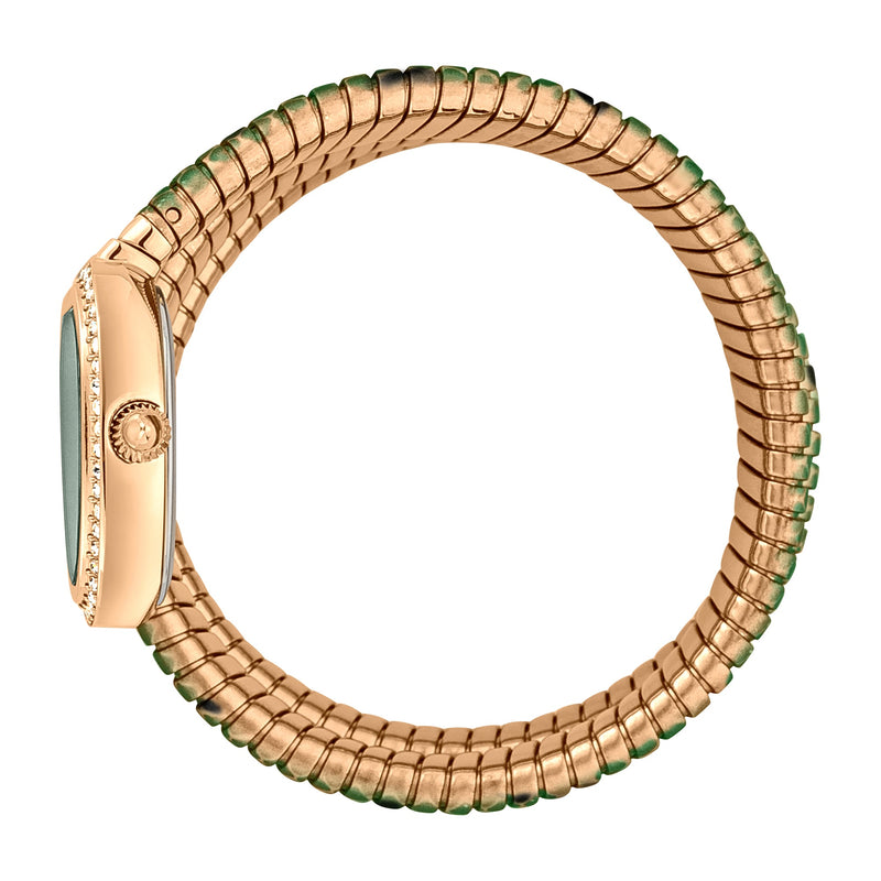 JUST CAVALLI WOMEN'S SIGNATURE SNAKE QUARTZ WATCH