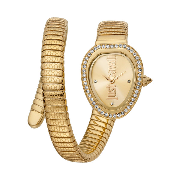 JUST CAVALLI WOMEN'S SIGNATURE SNAKE QUARTZ WATCH