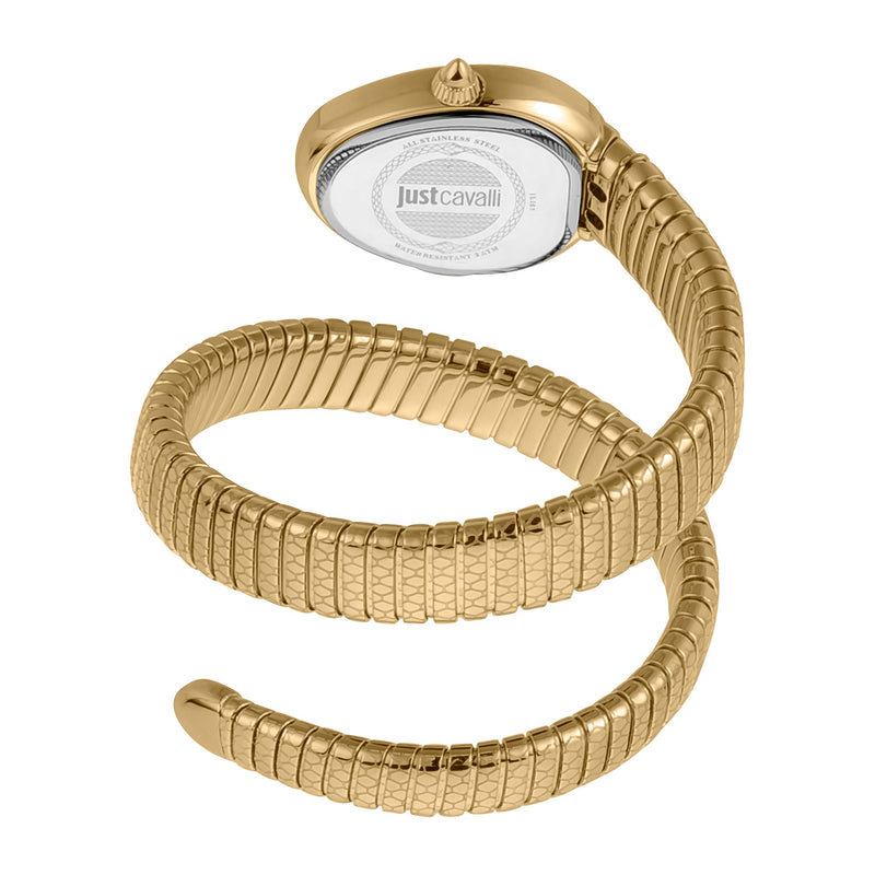 JUST CAVALLI WOMEN'S SIGNATURE SNAKE QUARTZ WATCH