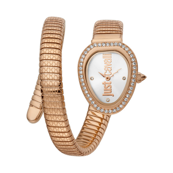 JUST CAVALLI WOMEN'S SIGNATURE SNAKE QUARTZ WATCH