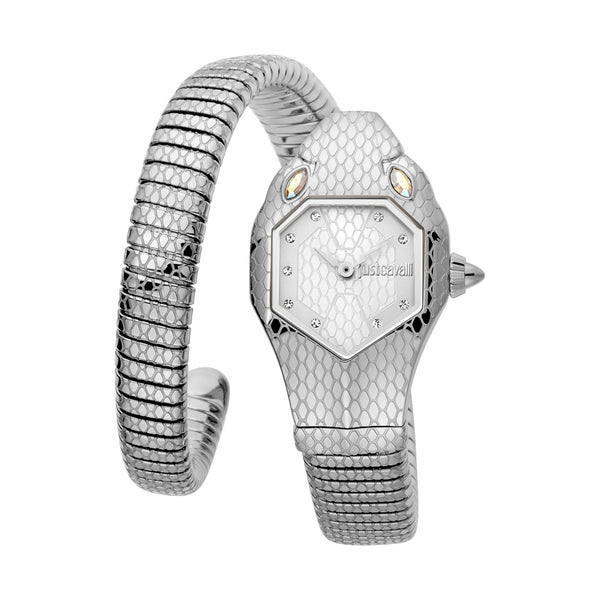 JUST CAVALLI WOMEN'S SIGNATURE SNAKE QUARTZ WATCH