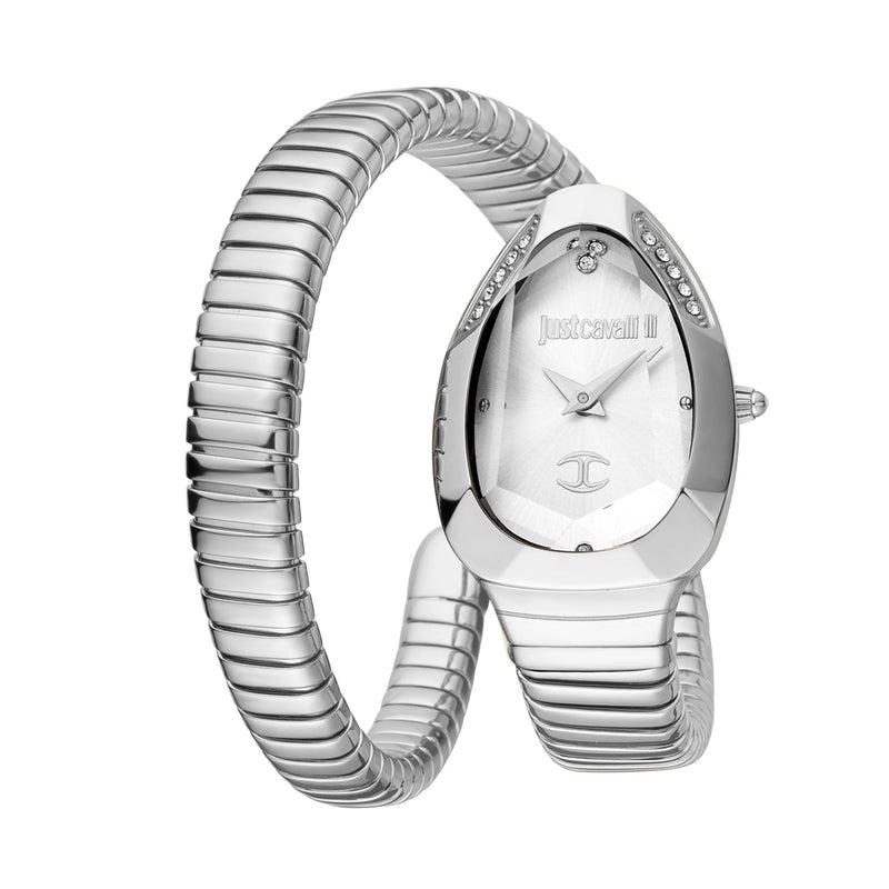 JUST CAVALLI Women's Signature Snake Quartz WATCH