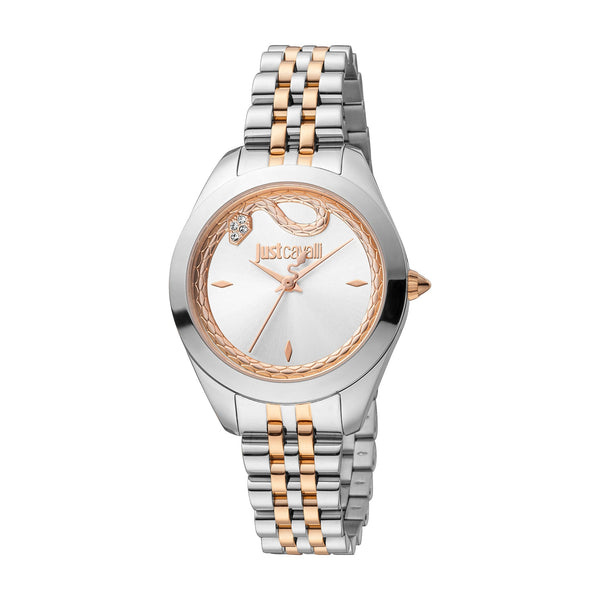 JUST CAVALLI Women's Snake Quartz WATCH