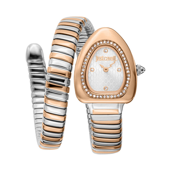 Just Cavalli Women's Signature Snake Quartz Watch