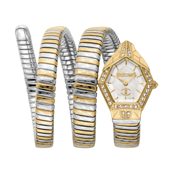 Just Cavalli Women's Signature Snake Quartz Watch